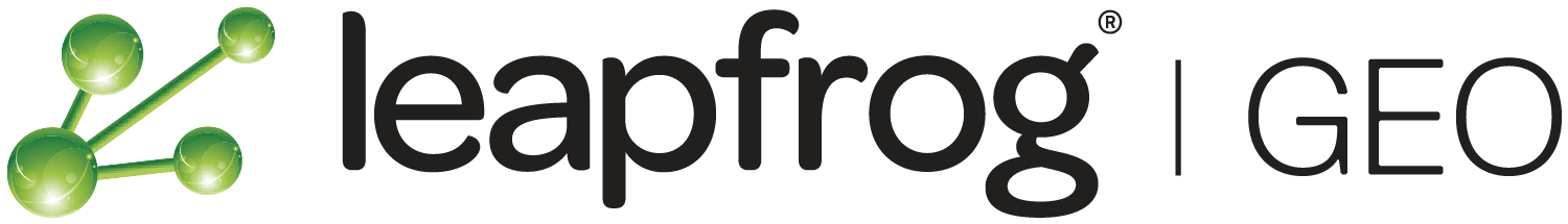 Leapfrog Geo logo