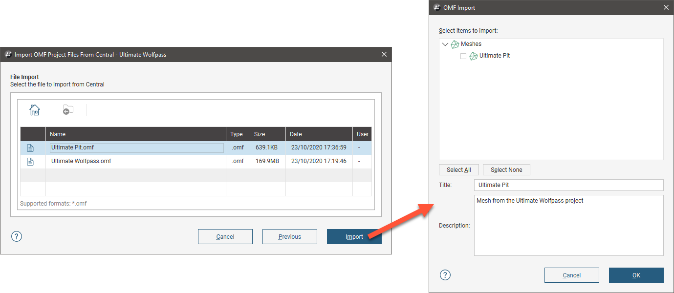 Open Mining Format (OMF)
