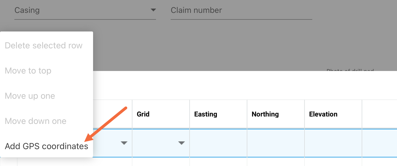 Adding GPS Coordinates to the Header